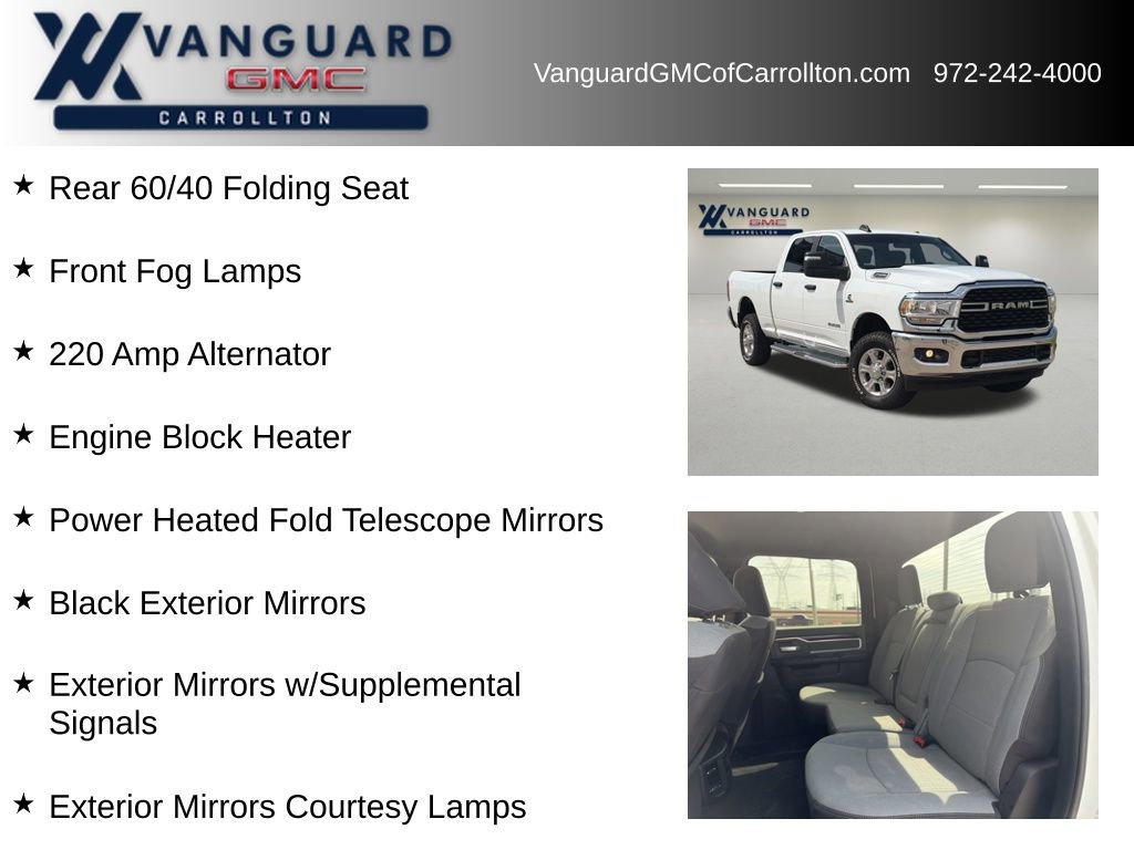 Used 2023 RAM 2500 Big Horn w/ Level 1 Equipment Group AWD/4WD image 12