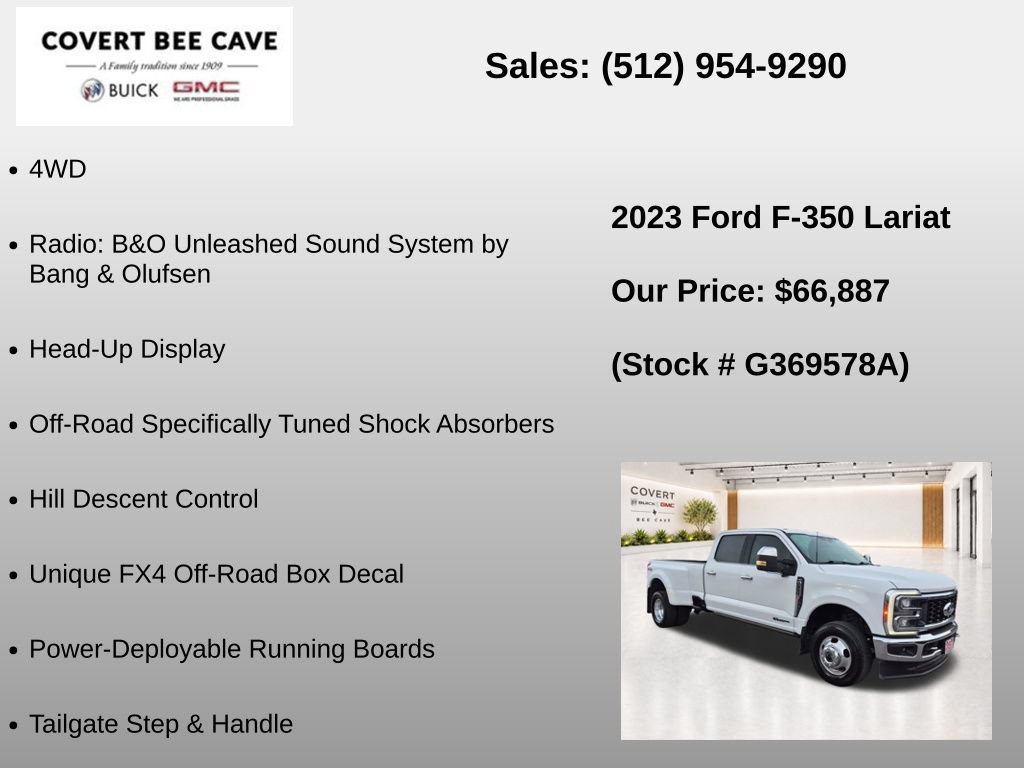Used 2023 Ford F350 Lariat w/ Lariat Ultimate Package AWD/4WD image 25