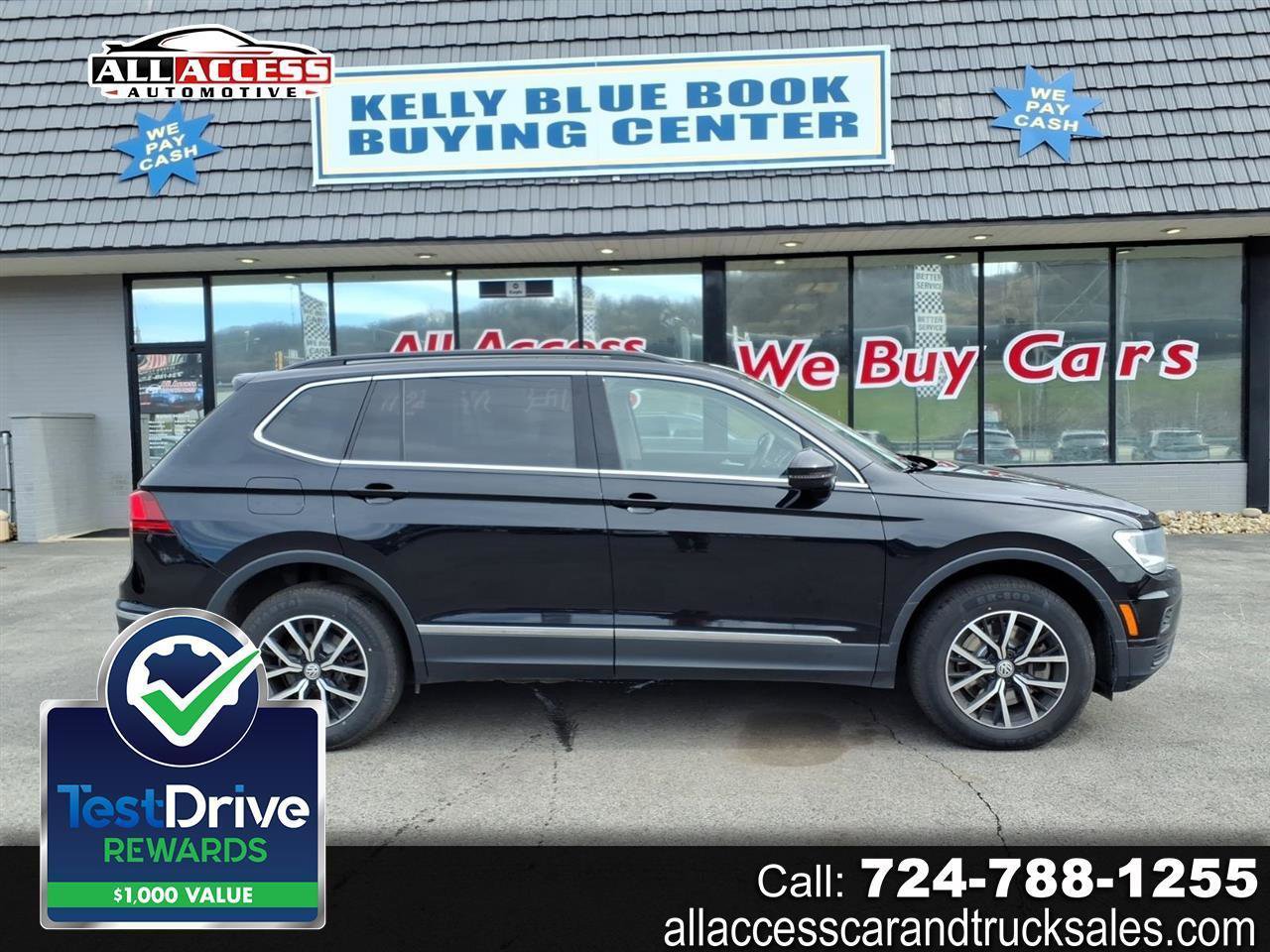 Used 2021 Volkswagen Tiguan SE AWD/4WD image 1