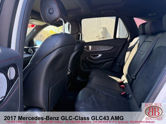 Used 2017 Mercedes-Benz GLC 43 AMG 4MATIC w/ Premium 2 Package image 15