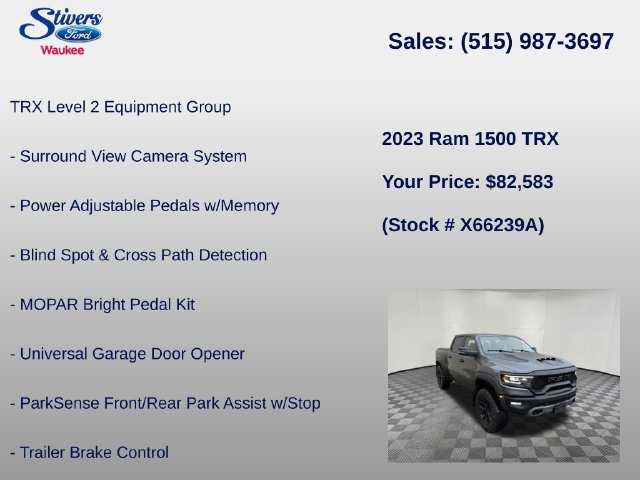 Used 2023 RAM 1500 TRX w/ TRX Level 2 Equipment Group AWD/4WD image 31