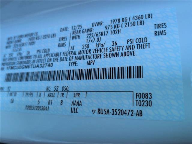 New 2026 Ford Escape Active w/ Tech Pack #1 image 17