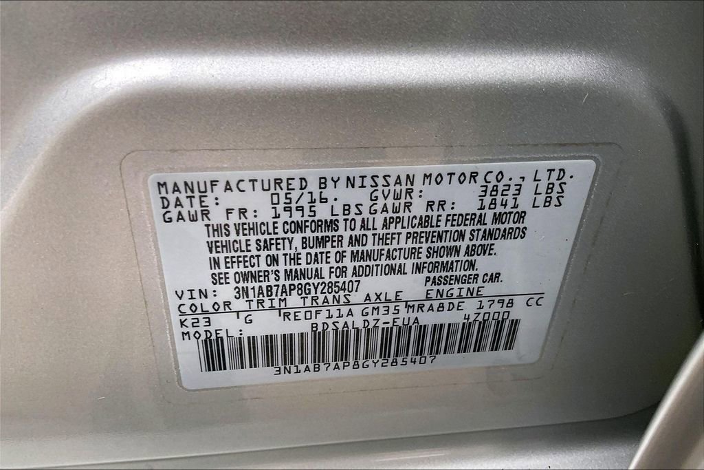 Used 2016 Nissan Sentra SV image 24