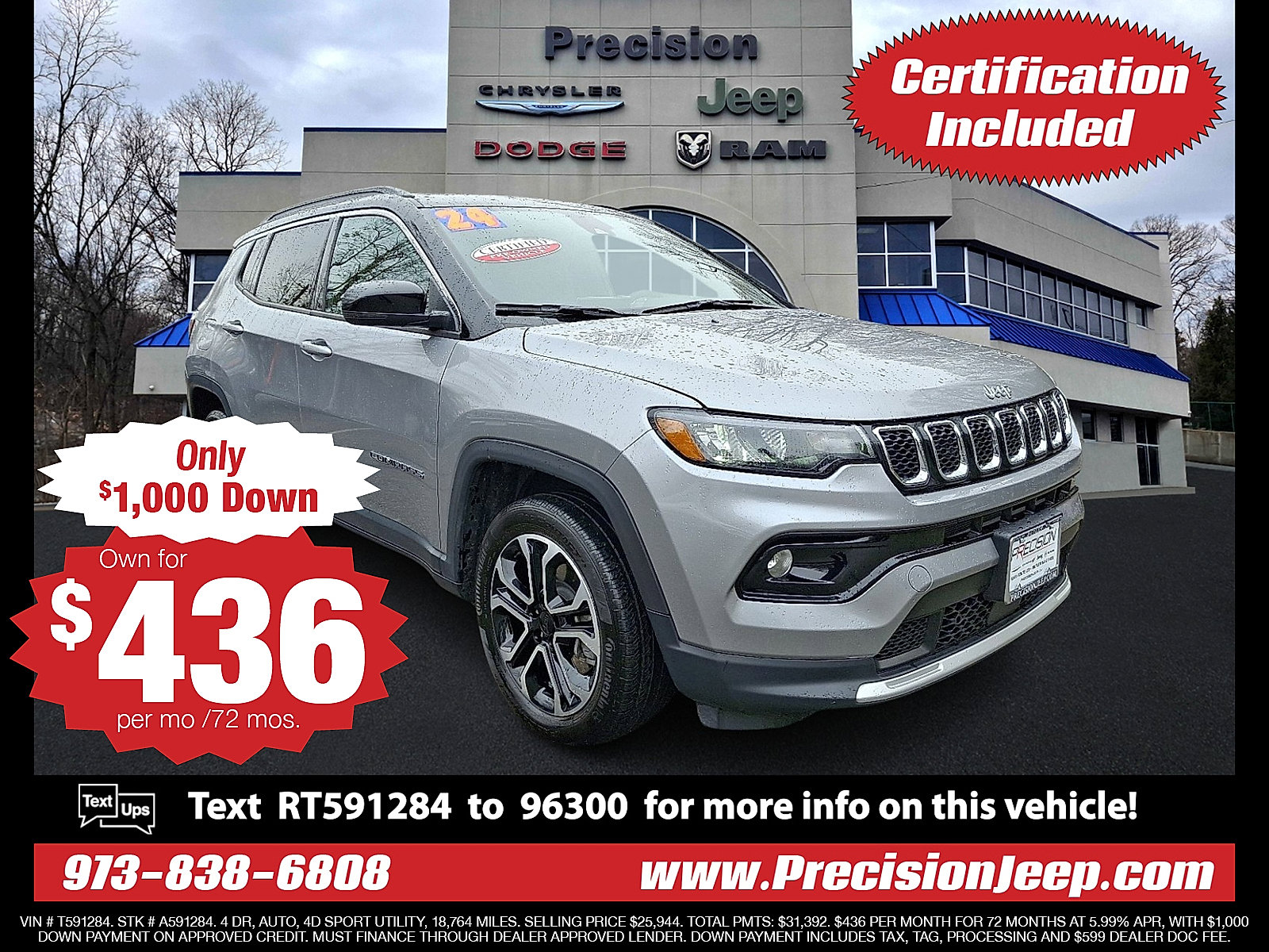 Certified 2024 Jeep Compass Limited image 2