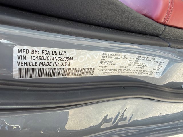 Used 2022 Dodge Durango R/T w/ Blacktop Package AWD/4WD image 36