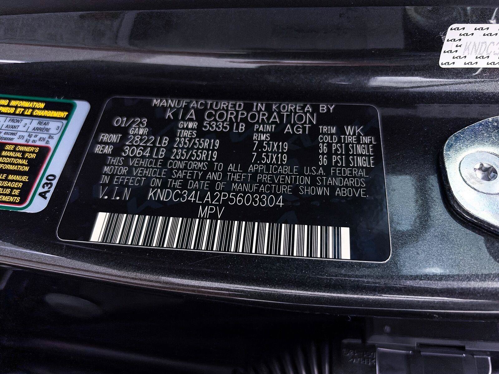 Used 2023 Kia EV6 Wind w/ Wind Technology Package RWD image 39
