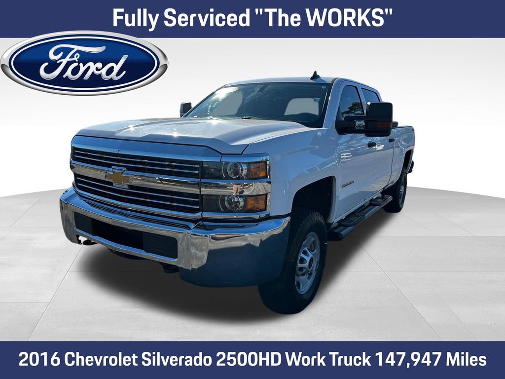 Used 2016 Chevrolet Silverado 2500 W/T w/ WT Convenience Package