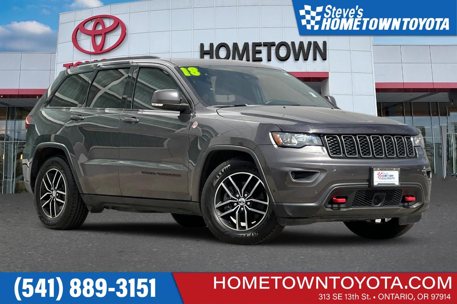 Used 2018 Jeep Grand Cherokee Trailhawk image 1
