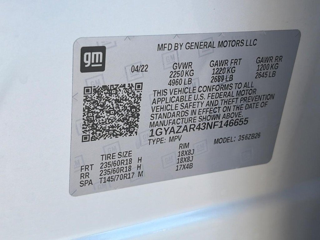 Certified 2022 Cadillac XT4 Luxury w/ Driver Awareness Package FWD image 21