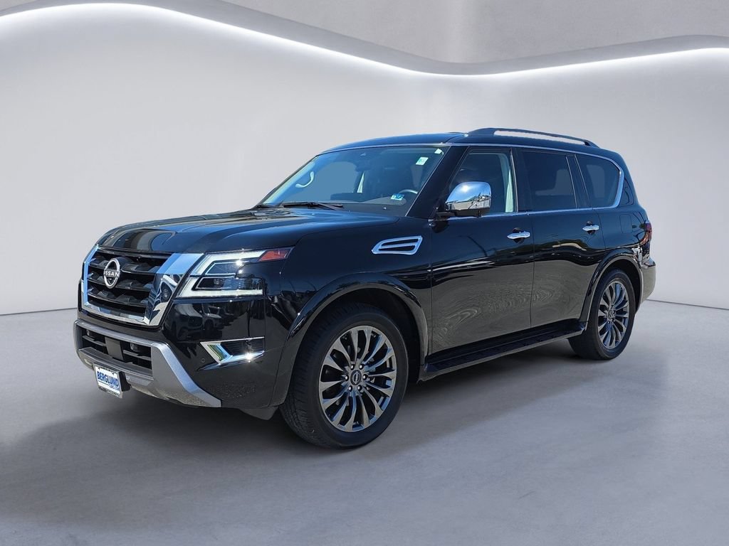Used 2023 Nissan Armada Platinum w/ Captain's Chairs Package AWD/4WD image 7