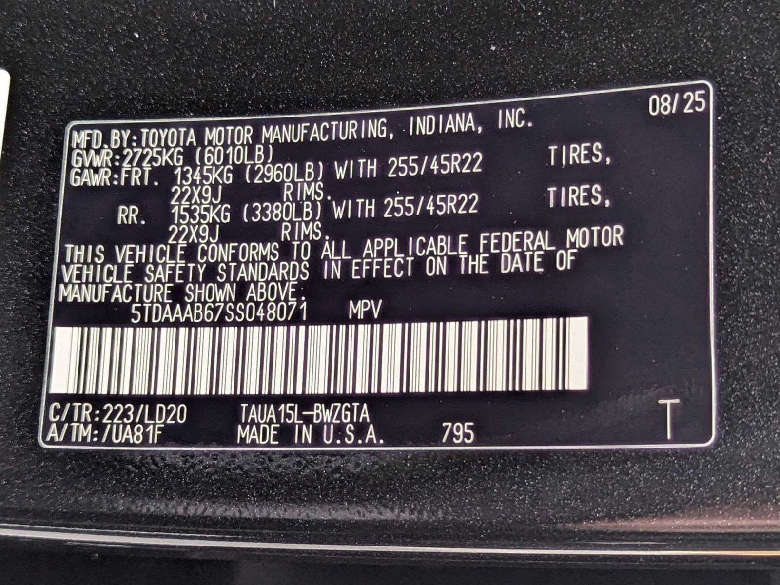 New 2025 Lexus TX 350 AWD image 19