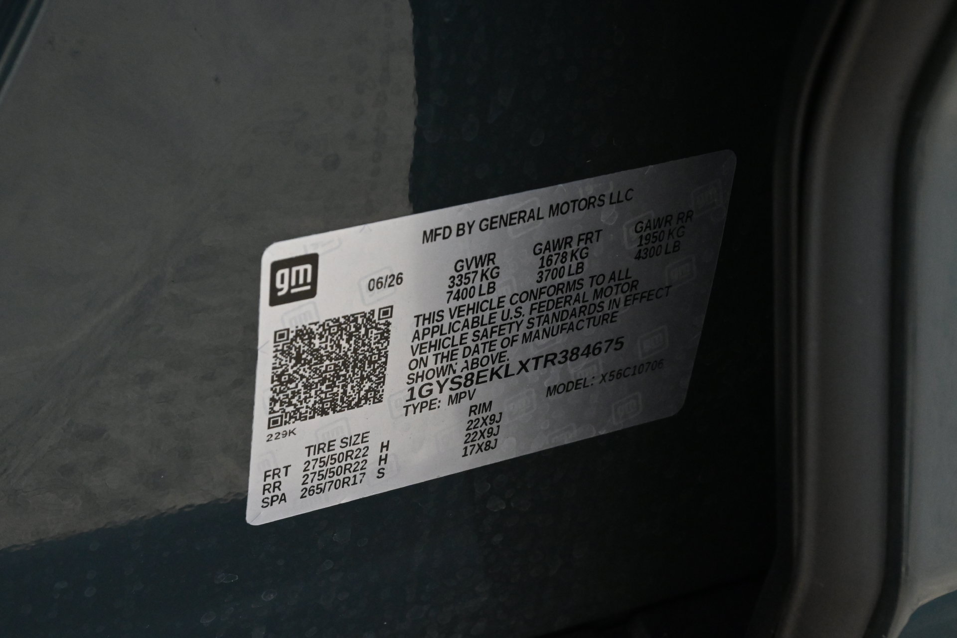 Certified 2026 Cadillac Escalade Sport RWD image 28