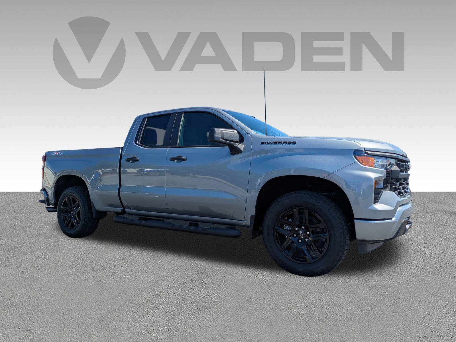New 2026 Chevrolet Silverado 1500 Custom w/ Turbomax Blackout Package AWD/4WD image 3