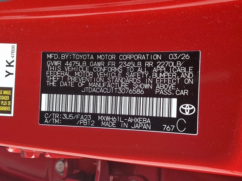 Certified 2026 Toyota Prius Plug-In Hybrid FWD image 26