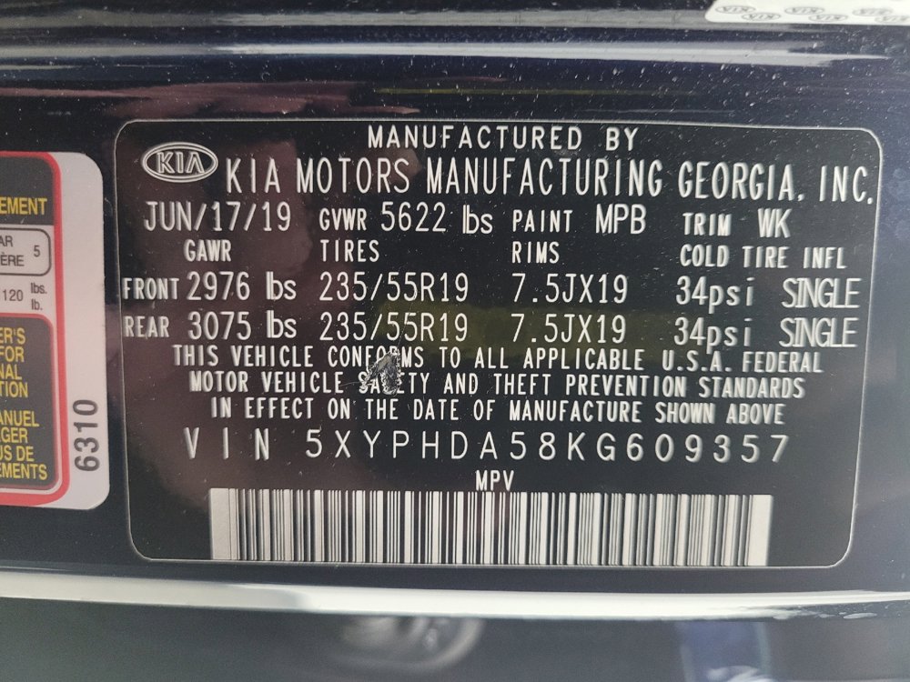 Used 2019 Kia Sorento EX image 33