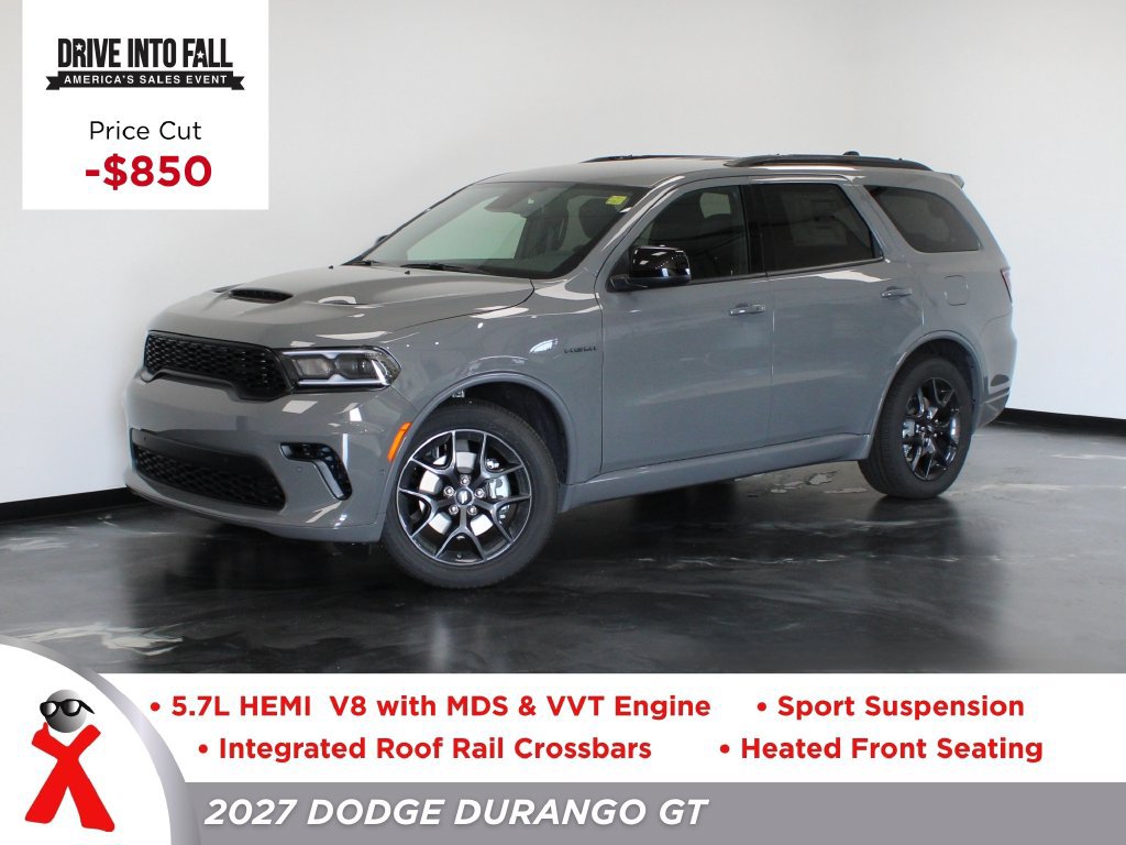 New 2027 Dodge Durango GT AWD/4WD 360° Tour