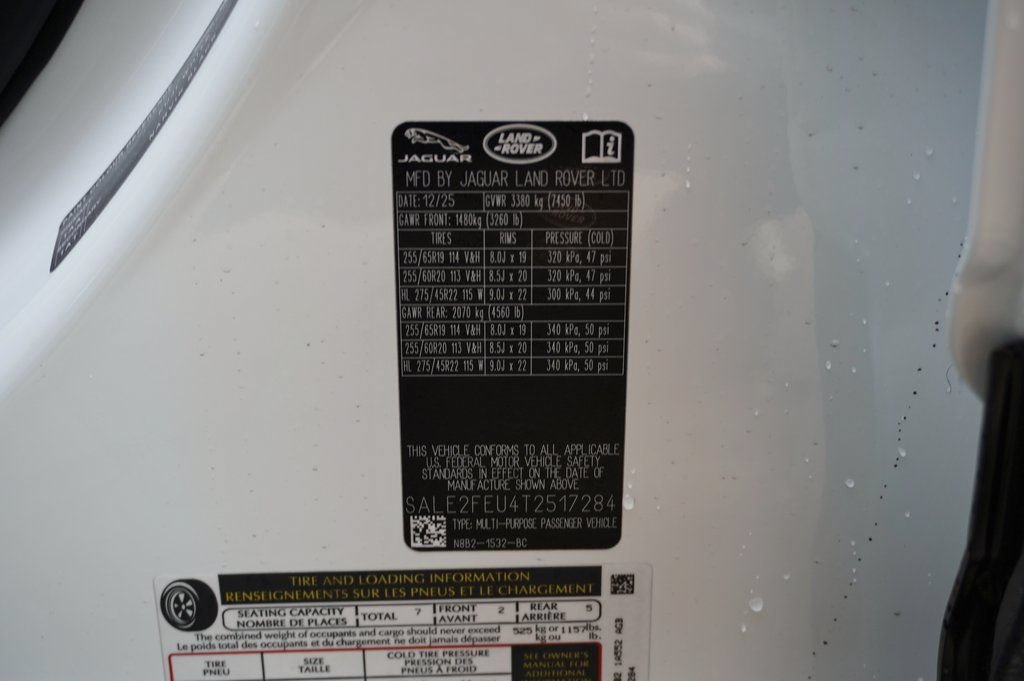 Certified 2026 Land Rover Defender 130 X-Dynamic SE AWD/4WD image 33