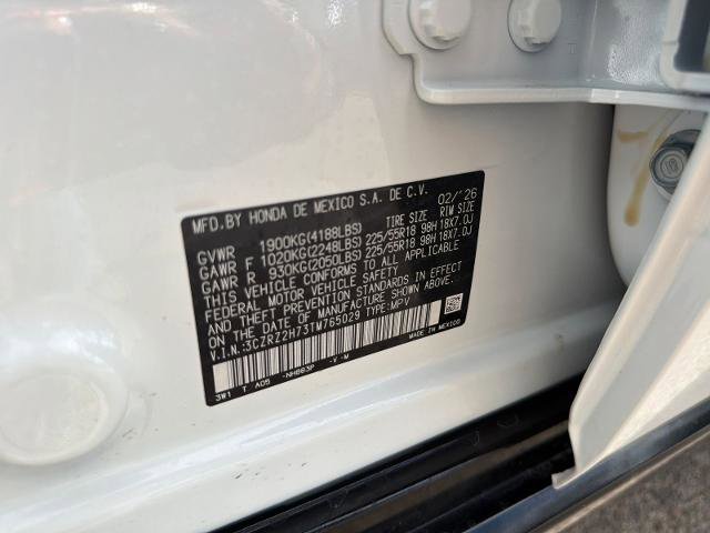 New 2026 Honda HR-V EX-L image 30