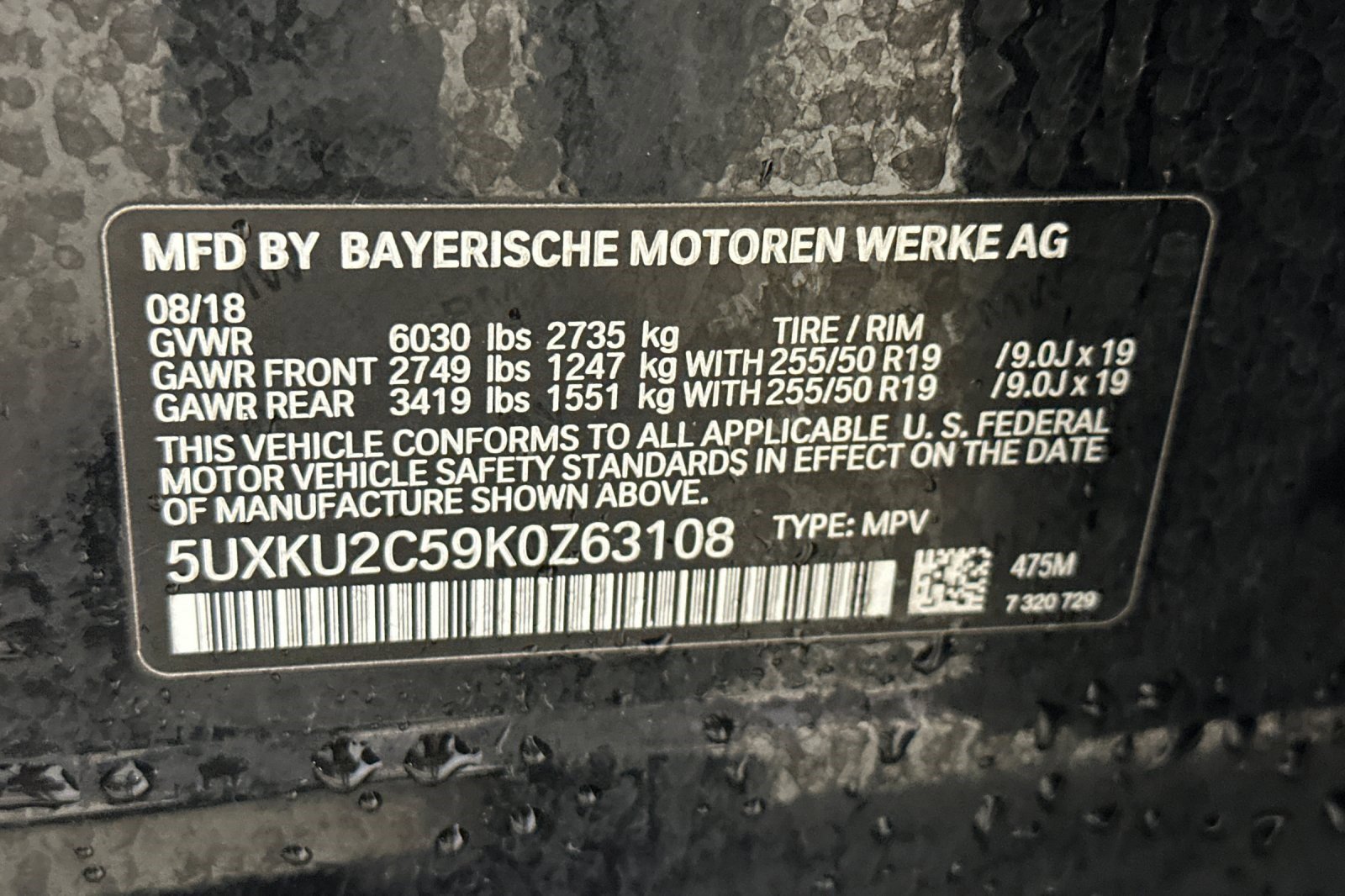 Used 2019 BMW X6 xDrive35i w/ M Sport Package image 20