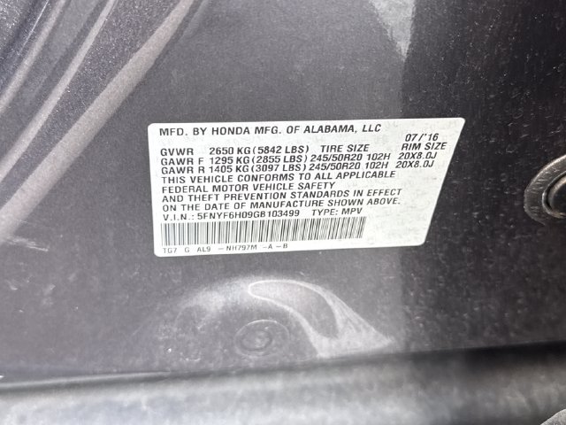 Used 2016 Honda Pilot Elite image 27