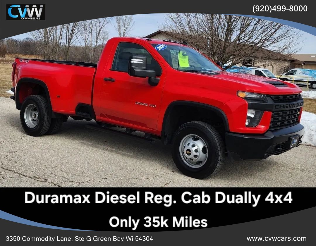 Used 2021 Chevrolet Silverado 3500 W/T w/ WT Convenience Package AWD/4WD image 1