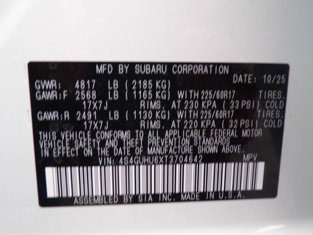 New 2026 Subaru Crosstrek 2.5i Wilderness AWD/4WD image 30