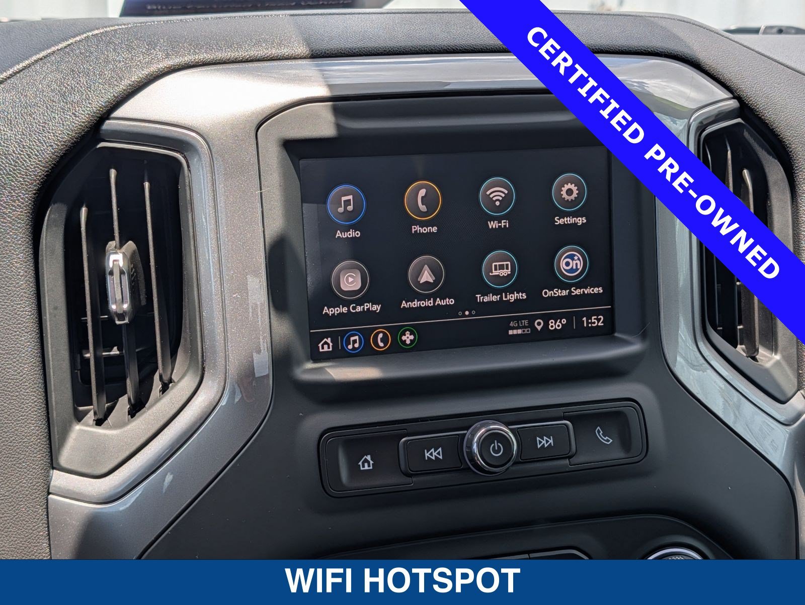 Used 2024 Chevrolet Silverado 1500 Custom w/ Turbomax Blackout Package AWD/4WD image 31