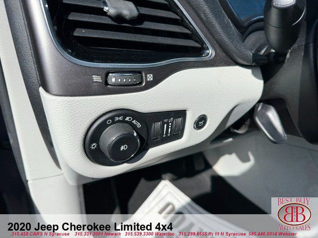 Used 2020 Jeep Cherokee Limited AWD/4WD image 17