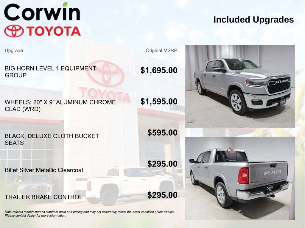 Used 2025 RAM 1500 Big Horn AWD/4WD image 4