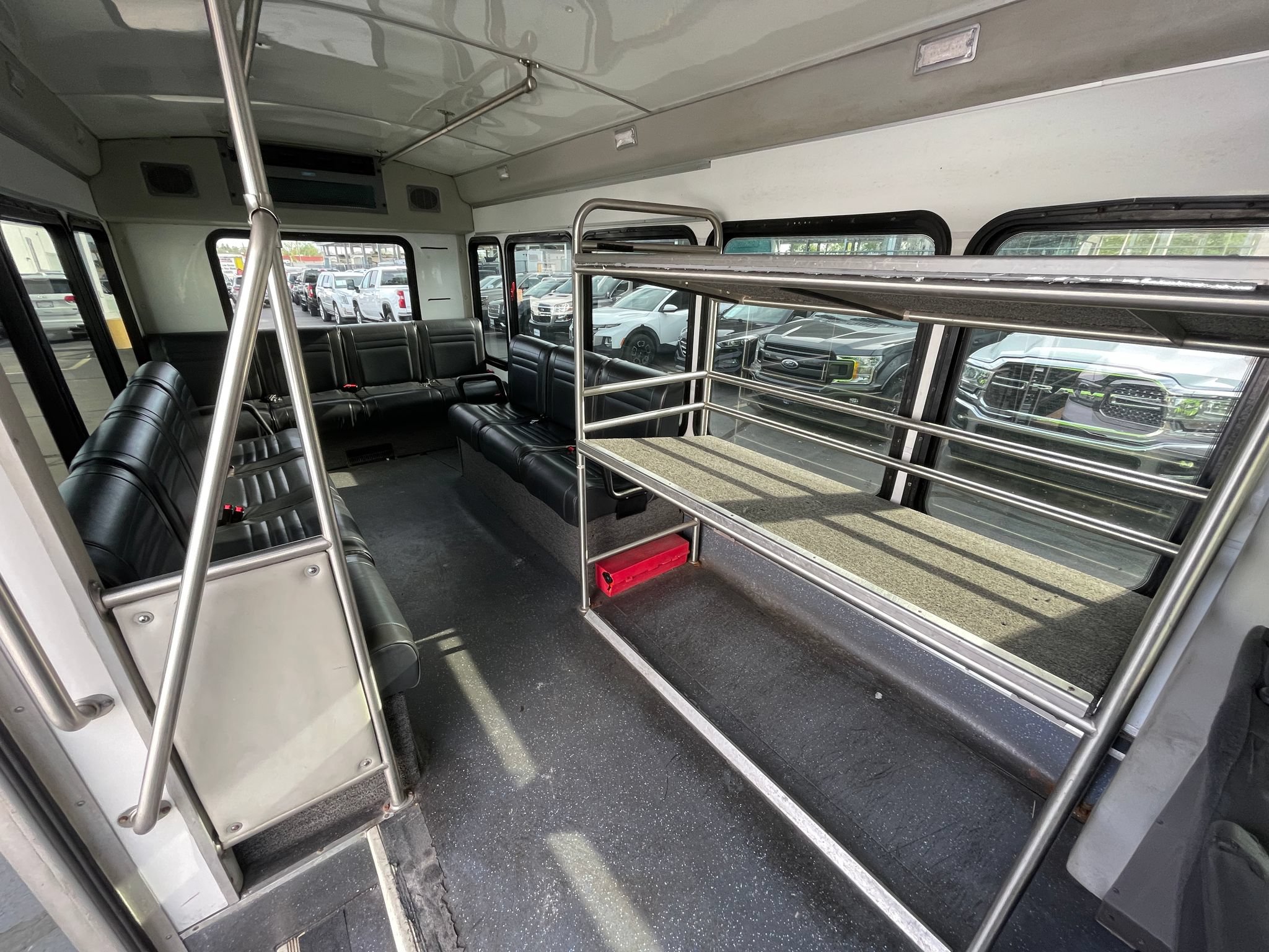 Used 2018 Ford Transit 350 156 DRW w/ Shuttle Bus Prep Package RWD image 27