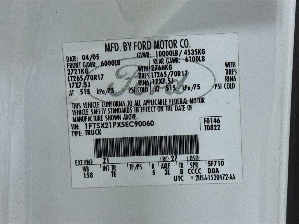 Used 2005 Ford F250 XL image 34