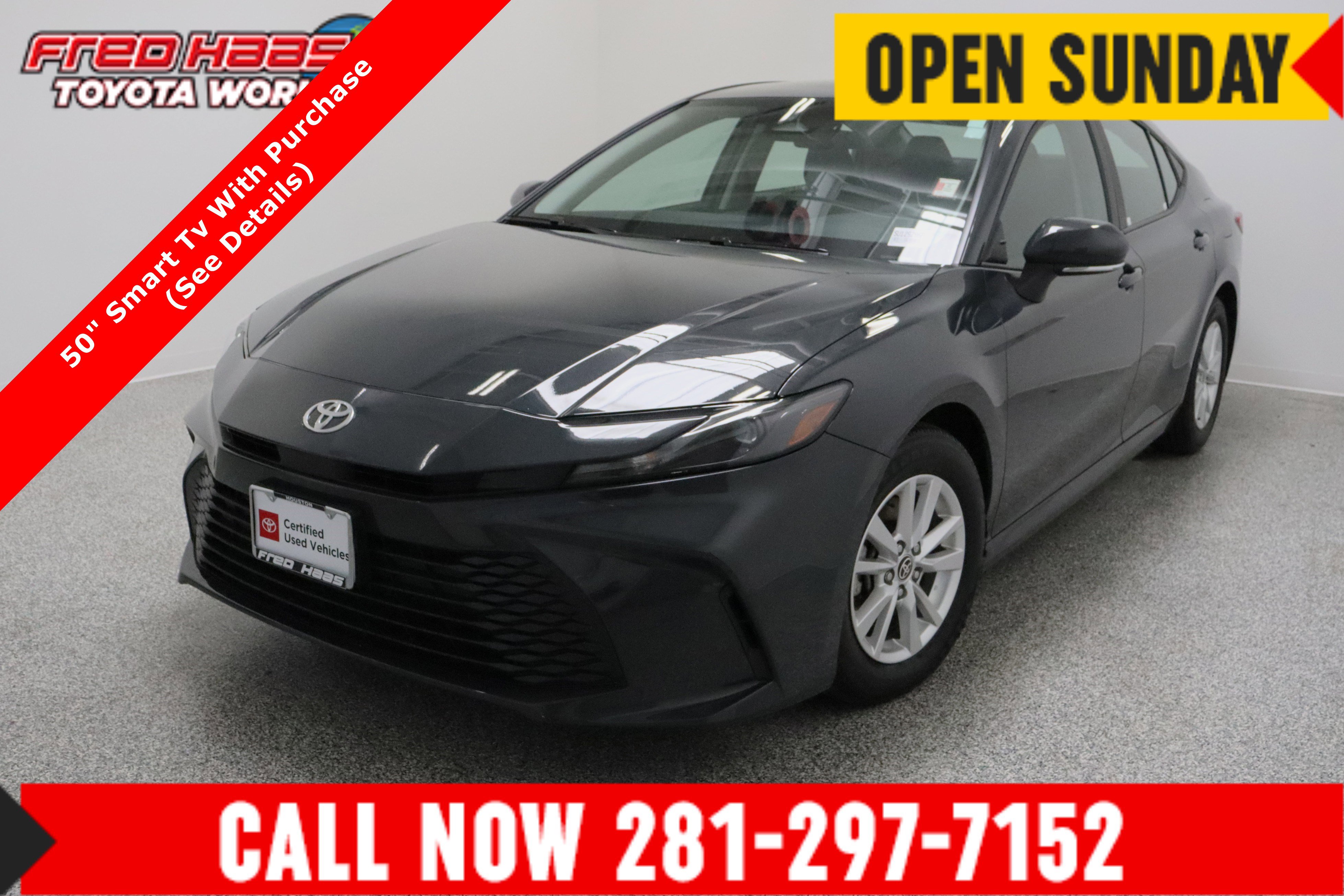 Certified 2025 Toyota Camry LE