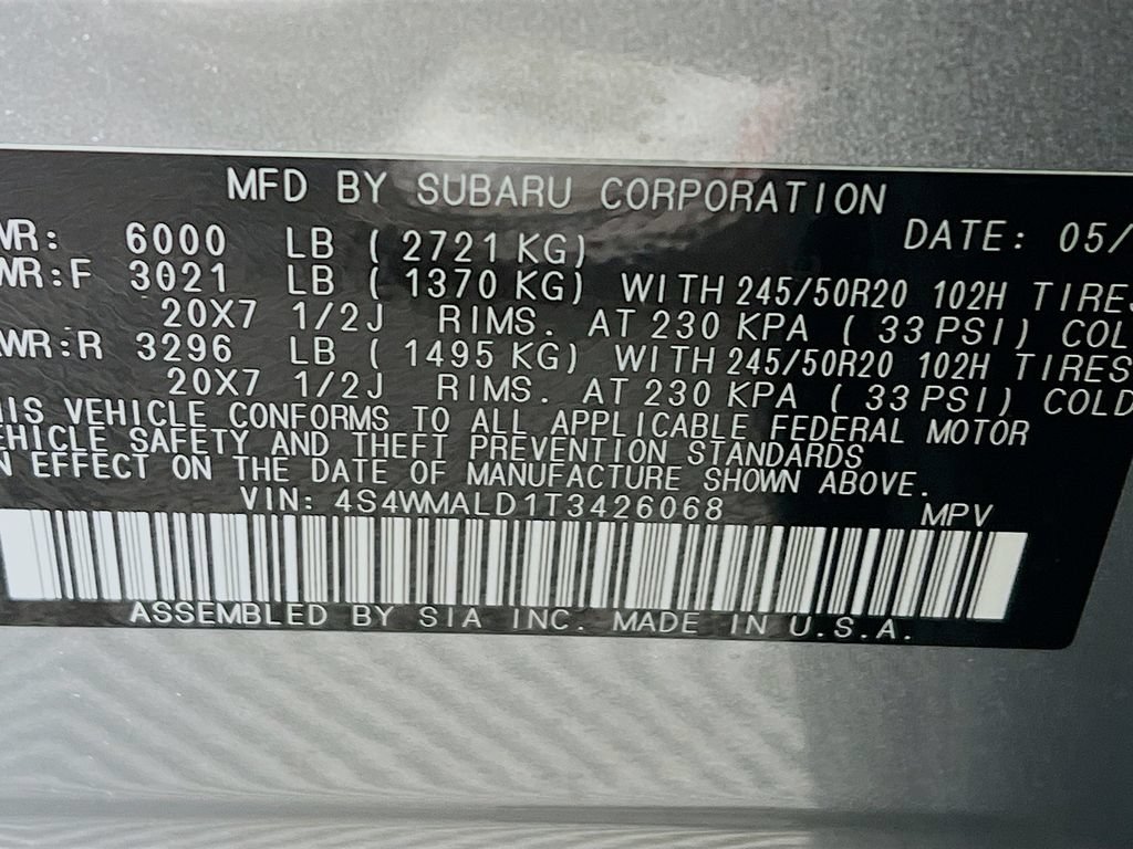 New 2026 Subaru Ascent Bronze Edition AWD/4WD image 23
