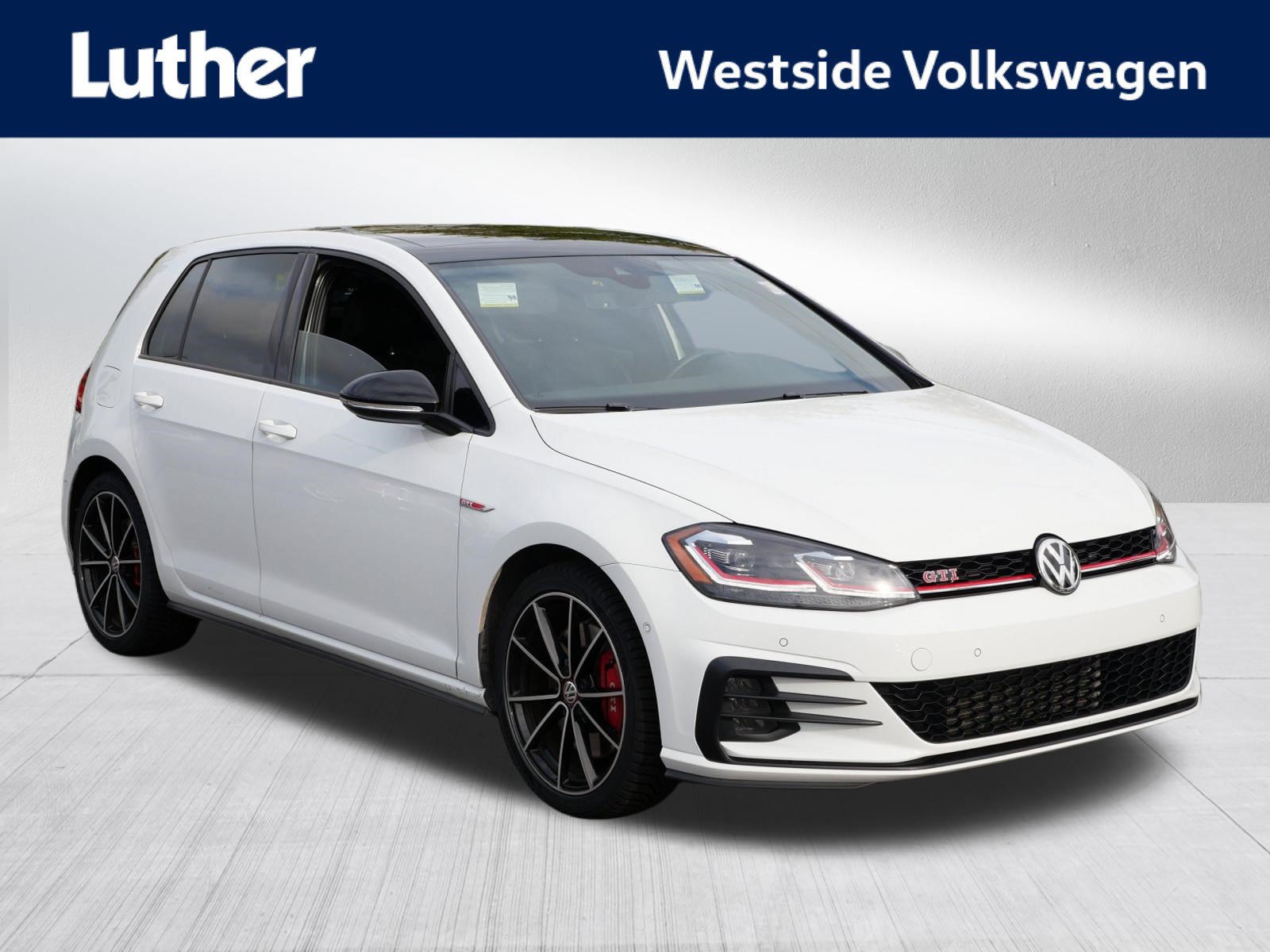 Certified 2021 Volkswagen GTI Autobahn FWD image 1