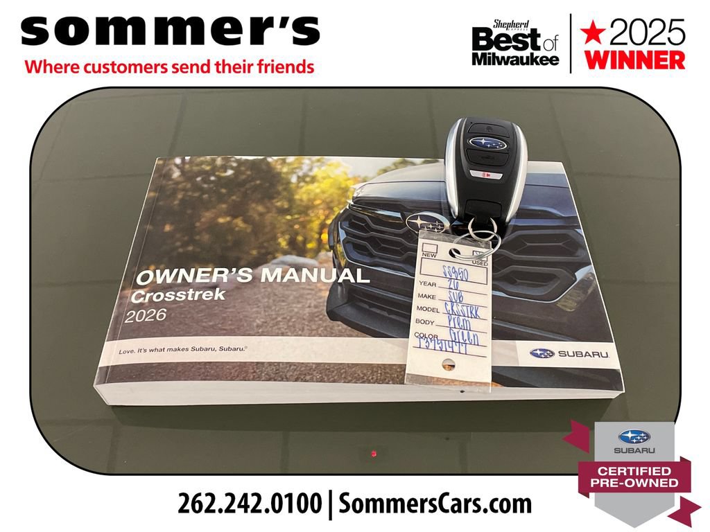 Certified 2026 Subaru Crosstrek 2.5i Premium AWD/4WD image 26