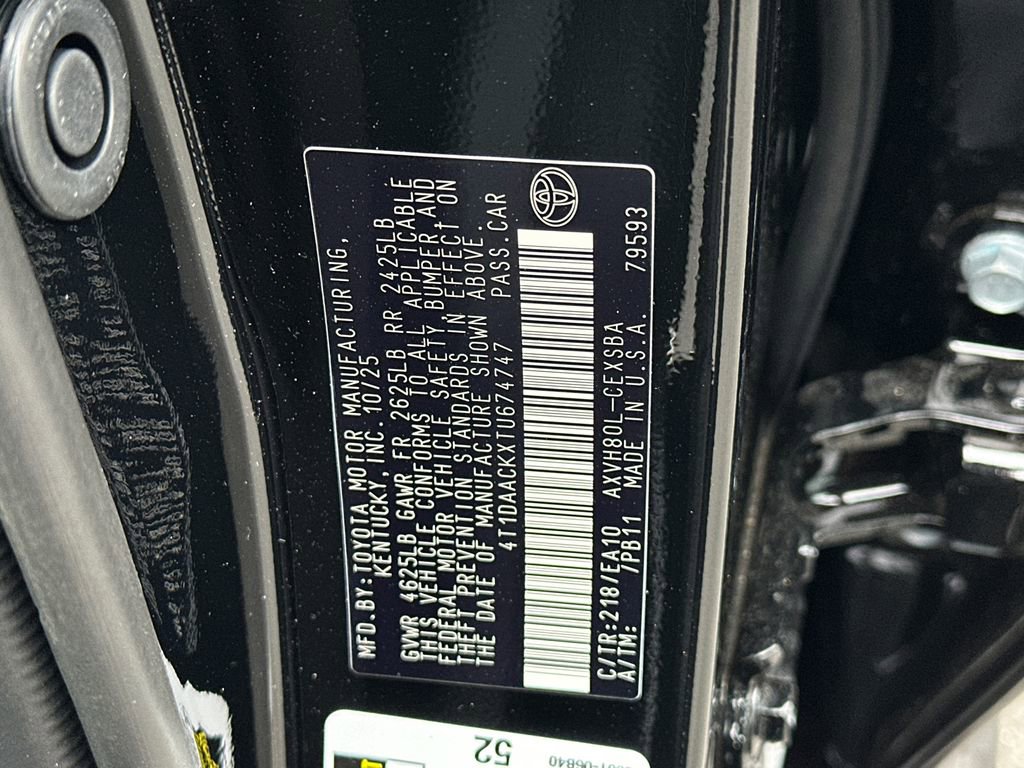 New 2026 Toyota Camry SE image 31