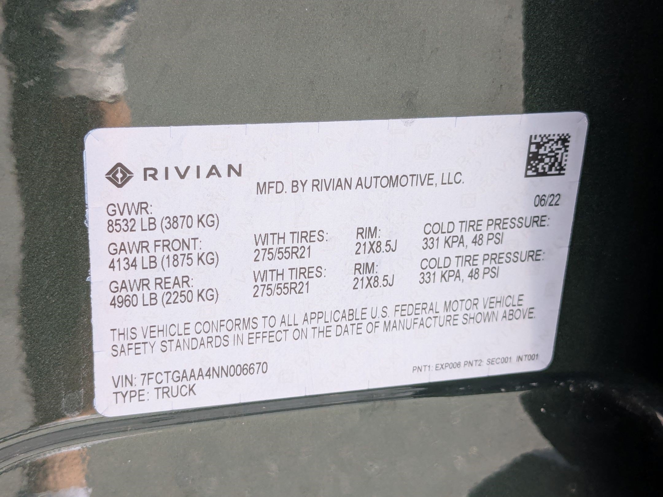 Used 2022 Rivian R1T Adventure AWD/4WD image 34
