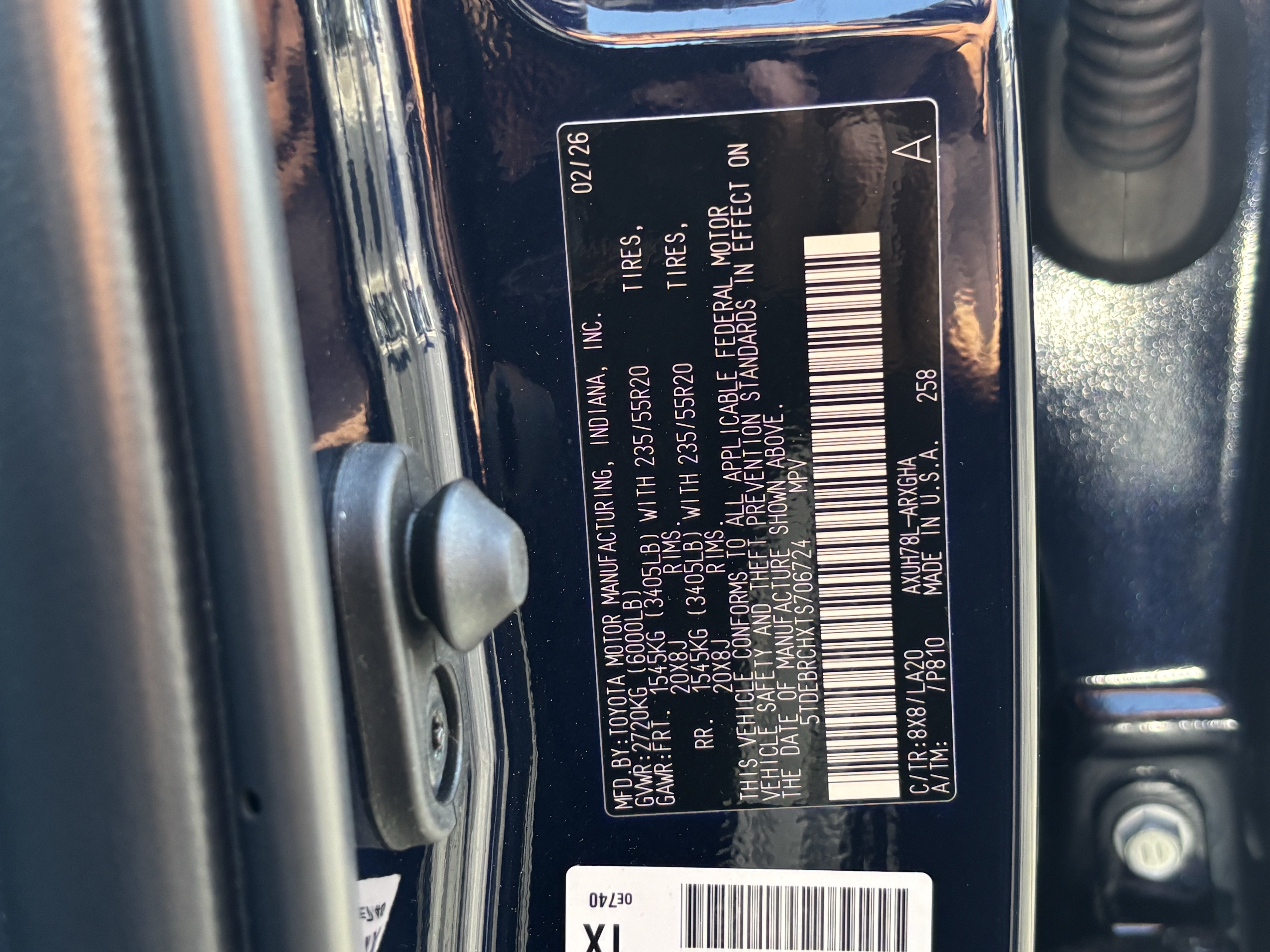 Used 2026 Toyota Highlander Platinum AWD/4WD image 31