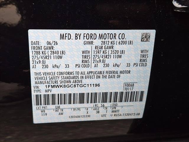 Used 2026 Ford Explorer ST w/ Sun And Sound Package AWD/4WD image 15