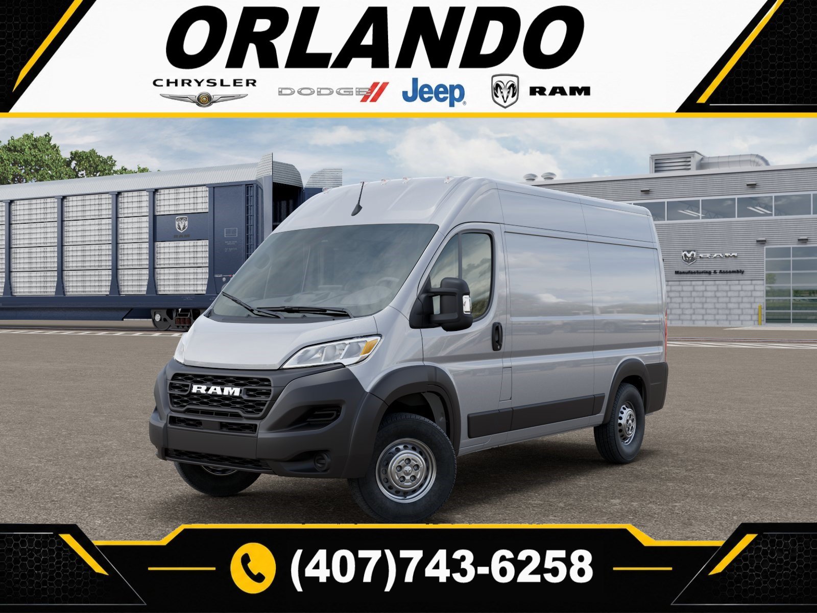 New 2026 RAM ProMaster 2500 FWD image 1