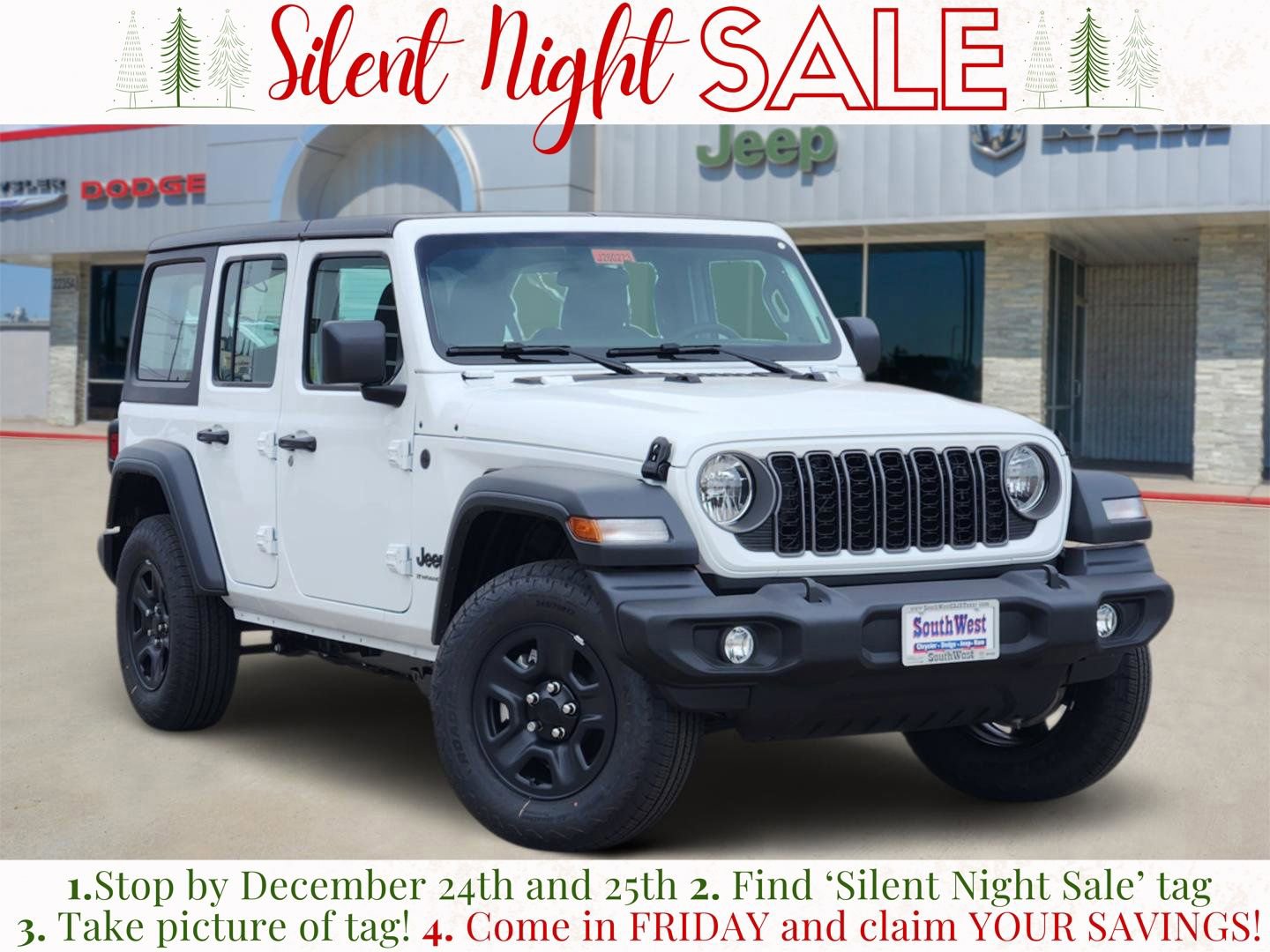 New 2026 Jeep Wrangler Sport image 1