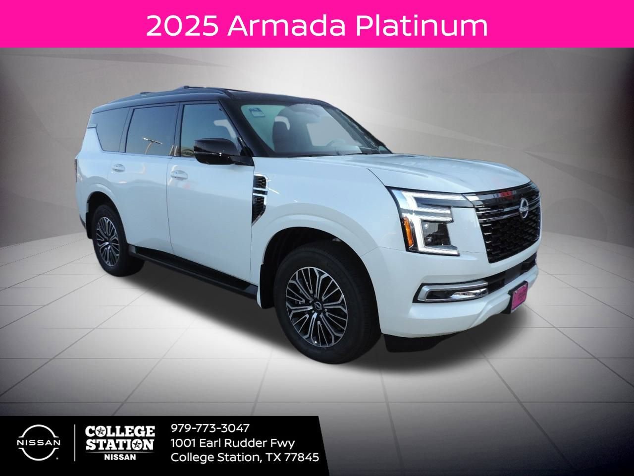 New 2025 Nissan Armada Platinum w/ Convenience Package