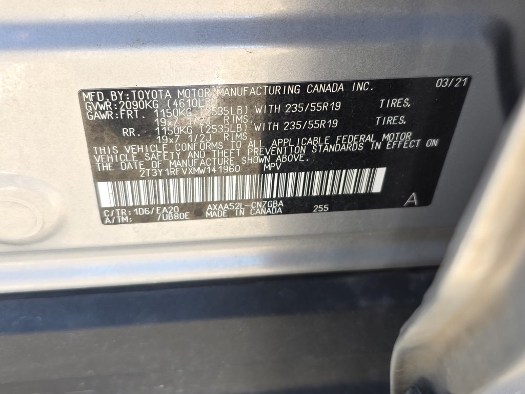 Used 2021 Toyota RAV4 Limited FWD image 37