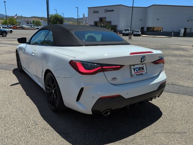 Used 2021 BMW 430i Convertible w/ M Sport Package RWD image 6