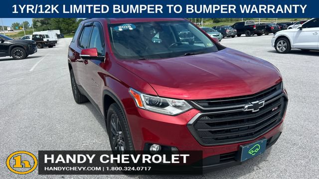Certified 2019 Chevrolet Traverse RS