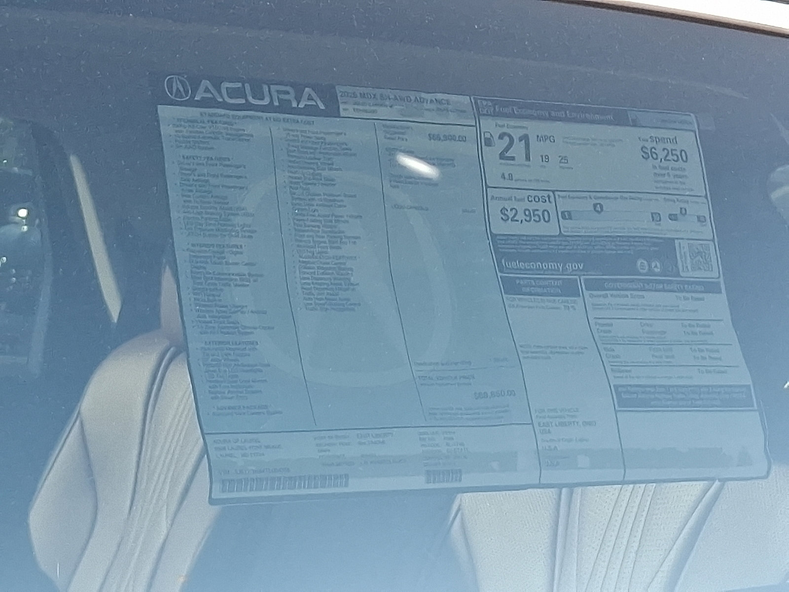 New 2026 Acura MDX SH-AWD w/ Advance Package image 19