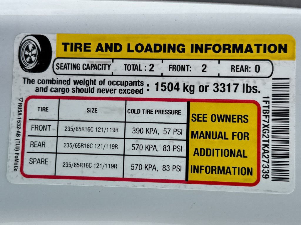 New 2026 Ford Transit 350 148 High Roof Extended w/ HVAC Trade Package RWD image 33