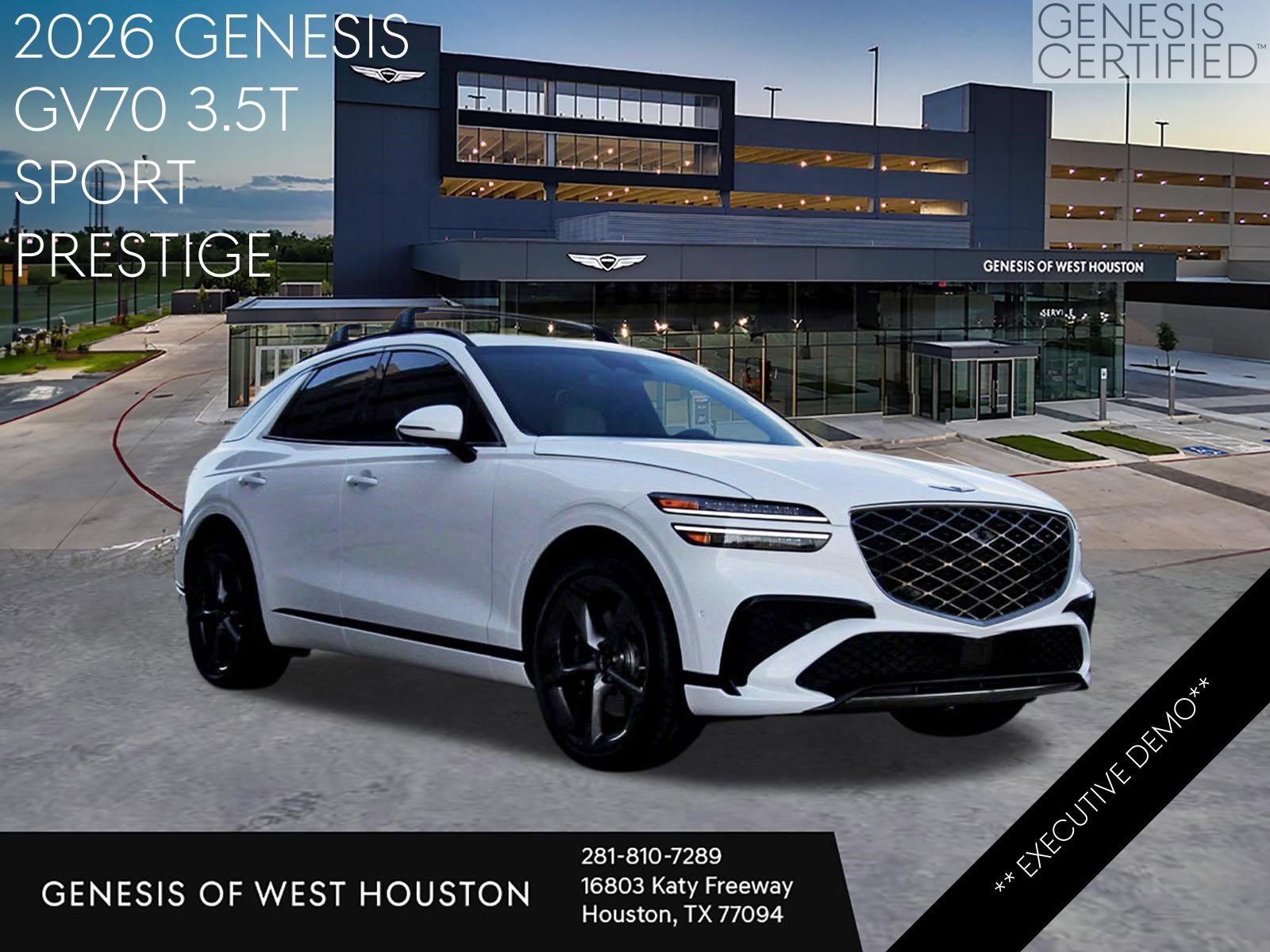 Used 2026 Genesis GV70 3.5T Sport Prestige