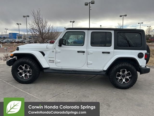 Used 2020 Jeep Wrangler Unlimited Sahara w/ Uconnect 4C Nav & Sound Group image 4