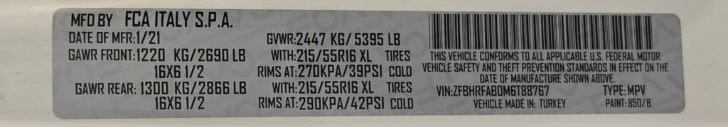 Used 2021 RAM ProMaster City Tradesman w/ Window Group 09 image 48